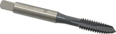 OSG - 1/4-20 UNC, 3 Flute, elektraLUBE Finish, High Speed Steel Spiral Point Tap - Plug Chamfer, Right Hand Thread, 2-1/2" OAL, 1" Thread Length, 3B Class of Fit, Series 105 - Exact Tooling