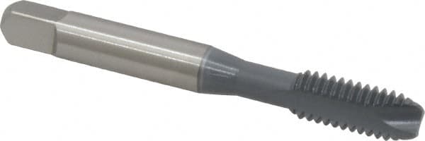 OSG - 5/16-18 UNC, 2 Flute, elektraLUBE Finish, High Speed Steel Spiral Point Tap - Bottoming Chamfer, Right Hand Thread, 2-23/32" OAL, 1-1/8" Thread Length, 3B Class of Fit, Series 105B - Exact Tooling