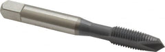 OSG - 5/16-24 UNF, 2 Flute, elektraLUBE Finish, High Speed Steel Spiral Point Tap - Plug Chamfer, Right Hand Thread, 2-23/32" OAL, 1-1/8" Thread Length, 3B Class of Fit, Series 105 - Exact Tooling