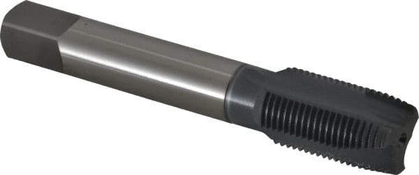 OSG - 3/4-16 UNF, 3 Flute, elektraLUBE Finish, High Speed Steel Spiral Point Tap - Plug Chamfer, Right Hand Thread, 4-1/4" OAL, 2" Thread Length, 3B Class of Fit, Series 105 - Exact Tooling