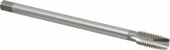 OSG - 1/2-13 UNC 3 Flute H3 Bright Finish High Speed Steel Spiral Point Extension Tap - Plug Chamfer, 6" OAL, 0.94" Thread Length, 3B Class of Fit - Exact Tooling
