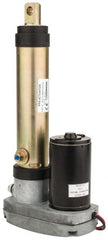 Thomson Industries - 4" Stroke Len, 30% Duty Cycle, 12 Volt, Performance PakLinear Electromechanical Actuator - DC Input, 1.1" per Second, 750 Lb Capacity - Exact Tooling