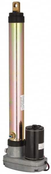 Thomson Industries - 12" Stroke Len, 30% Duty Cycle, 12 Volt, Performance PakLinear Electromechanical Actuator - DC Input, 1.1" per Second, 750 Lb Capacity - Exact Tooling