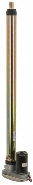 Thomson Industries - 24" Stroke Len, 30% Duty Cycle, 12 Volt, Performance PakLinear Electromechanical Actuator - DC Input, 0.4" per Second, 1,500 Lb Capacity - Exact Tooling