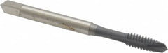 OSG - #10-24 UNC, 2 Flute, elektraLUBE Finish, High Speed Steel Spiral Point Tap - Plug Chamfer, Right Hand Thread, 2-3/8" OAL, 7/8" Thread Length - Exact Tooling