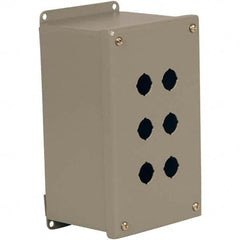 Wiegmann - NEMA 12 Steel Standard Enclosure with Screw Cover - Exact Tooling