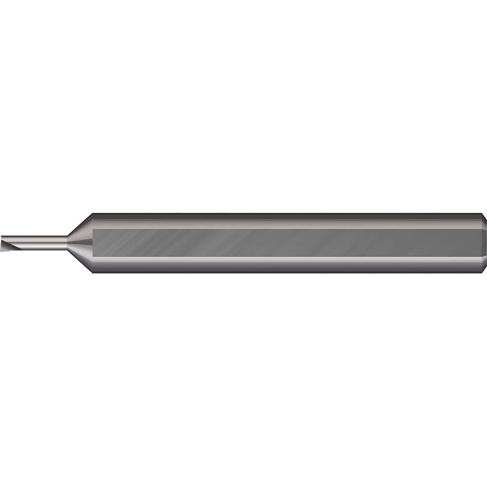 Micro 100 - Boring Bars; Minimum Bore Diameter (Decimal Inch): 0.0700 ; Maximum Bore Depth (Decimal Inch): 0.2000 ; Material: Solid Carbide ; Boring Bar Type: Micro Boring ; Shank Diameter (Decimal Inch): 0.1250 ; Shank Diameter (Inch): 1/8 - Exact Tooling