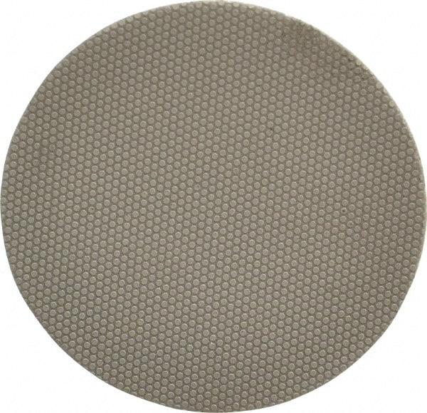 Norton - 2" Diam, 800 Grit Diamond Adhesive PSA Disc - Ultra Fine Grade, White, Cloth Backing, Flexible - Exact Tooling