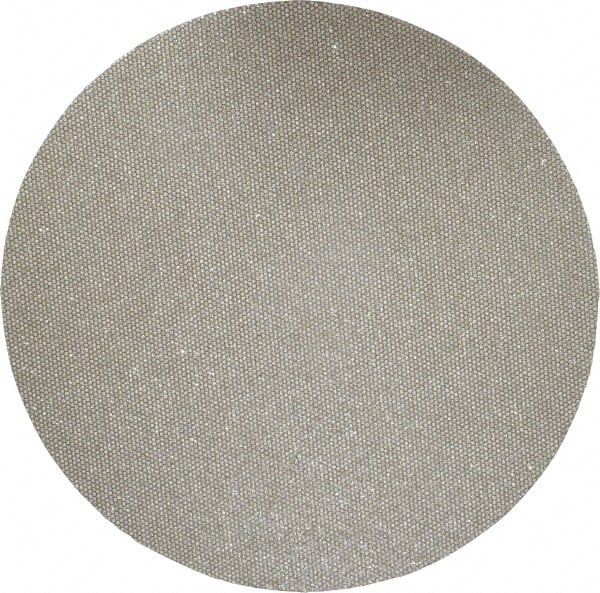 Norton - 5" Diam, 120 Grit Diamond Adhesive PSA Disc - Medium Grade, Black, Cloth Backing, Flexible - Exact Tooling