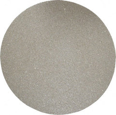 Norton - 5" Diam, 120 Grit Diamond Adhesive PSA Disc - Medium Grade, Black, Cloth Backing, Flexible - Exact Tooling