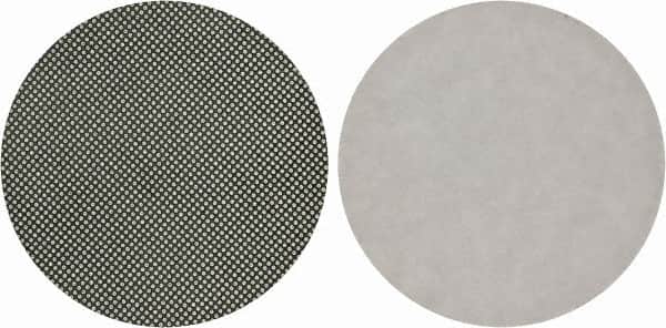 Norton - 6" Diam, 60 Grit Diamond Adhesive PSA Disc - Coarse Grade, Green, Cloth Backing, Flexible - Exact Tooling