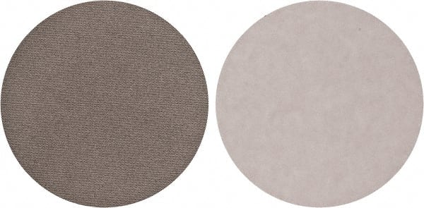 Norton - 6" Diam, 200 Grit Diamond Adhesive PSA Disc - Fine Grade, Red, Cloth Backing, Flexible - Exact Tooling