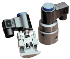 Plast-O-Matic - Direct Acting, PVC Solenoid Valve - Normally Closed, Viton Seal - Exact Tooling