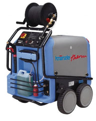 Kranzle - Electric, 5 hp, 2,500 psi, 3.3 GPM, Hot Water Pressure Washer - 66' Hose, 220 Max Volts - Exact Tooling