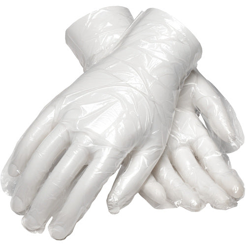 ‎65-544/XL Disposable Gloves - Ambi-Dex Disposable Polyethylene - Food Grade - Embossed - 500/Bx - 1 mil - Exact Tooling