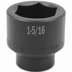 SK - Impact Socket - 1/2"DR 1-5/16" IMPACT SOCKET - Exact Tooling