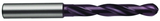 18 Dia-Carbide HP 5XD Drill-140° Point-Firex - Exact Tooling