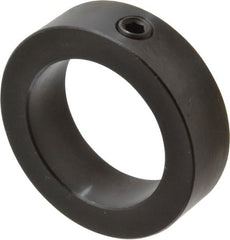 Climax Metal Products - 2-1/4" Bore, Steel, Set Screw Shaft Collar - 3-1/4" Outside Diam, 15/16" Wide - Exact Tooling
