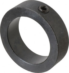 Climax Metal Products - 2-1/2" Bore, Steel, Set Screw Shaft Collar - 3-1/2" Outside Diam, 1" Wide - Exact Tooling