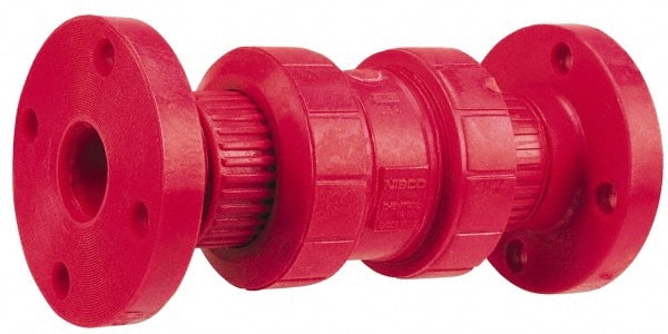 NIBCO - 1/2" PVDF Check Valve - Flanged, 1,360 WOG - Exact Tooling