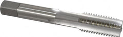 OSG - 1/2-13 UNC, H3, 4 Flute, Plug Chamfer, Bright Finish, High Speed Steel Hand STI Tap - 3-3/8" OAL, 1-21/32" Thread Length, 0.275" Square Size, Series 126 - Exact Tooling