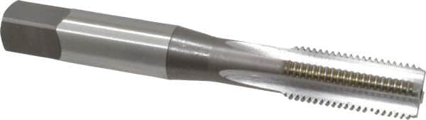 OSG - 5/16-24 UNF, H3, 4 Flute, Bottoming Chamfer, Bright Finish, High Speed Steel Hand STI Tap - 2-23/32" OAL, 1-1/8" Thread Length, 0.238" Square Size, Series 126 - Exact Tooling