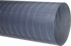 Made in USA - 2' Long, 5" Diam, Polypropylene Plastic Rod - Natural (Color) - Exact Tooling