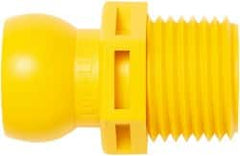 Loc-Line - 1/2" Hose ID, Male to Female Coolant Hose Connector - 1/2" NPT, For Loc-Line Modular Hose Systems - Exact Tooling