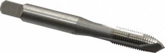 OSG - 1/4-28 UNF, H2, 3 Flutes, Plug Chamfer, Bright Finish, High Speed Steel Spiral Point STI Tap - 2-1/2" OAL, 0.255" Shank Diam, 1" Thread Length, Series 125 - Exact Tooling