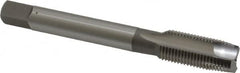 OSG - 3/8-24 UNF, H2, 3 Flutes, Plug Chamfer, Bright Finish, High Speed Steel Spiral Point STI Tap - 2-15/16" OAL, 0.381" Shank Diam, 1-1/4" Thread Length, Series 125 - Exact Tooling