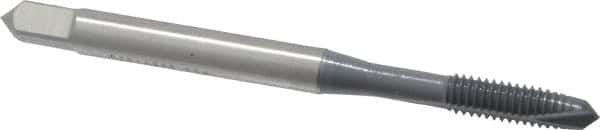OSG - #6-32 UNC, H3, 2 Flutes, Plug Chamfer, elektraLUBE Finish, High Speed Steel Spiral Point STI Tap - 2" OAL, 11/16" Thread Length, Series 125 - Exact Tooling