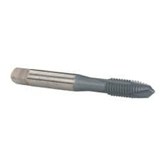 OSG - 1/4-20 UNC, H3, 3 Flutes, Plug Chamfer, elektraLUBE Finish, High Speed Steel Spiral Point STI Tap - 2-1/2" OAL, 1" Thread Length, Series 125 - Exact Tooling