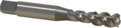 OSG - 5/16-24 UNF, 3 Flute, 50° Helix, Bottoming Chamfer, Bright Finish, High Speed Steel Spiral Flute STI Tap - Right Hand Flute, 2-23/32" OAL, 0.381" Shank Diam, 1-1/8" Thread Length - Exact Tooling