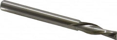 Onsrud - 1/4" Cutting Diam x 3/4" Length of Cut, 2 Flute, Downcut Spiral Router Bit - Uncoated, Right Hand Cut, High Speed Steel, 2-3/4" OAL x 1/4" Shank Diam, Double Edge, 19 to 32° Helix Angle - Exact Tooling
