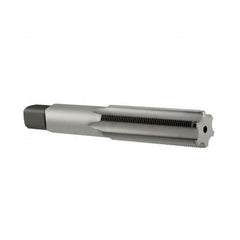 OSG - 1-20 UNEF 6 Flute Bright Finish High Speed Steel Straight Flute Standard Hand Tap - Plug, Right Hand Thread, 5-1/8" OAL, 2-1/2" Thread Length, H3 Limit, Oversize - Exact Tooling
