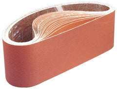 3M - 37" Wide x 60" OAL, 180 Grit, Aluminum Oxide Abrasive Belt - Aluminum Oxide, Very Fine, Coated, X Weighted Cloth Backing, Wet/Dry, Series 361F - Exact Tooling