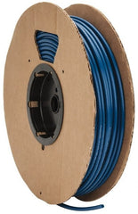 Parker - 0.18" ID x 1/4" OD, 1/32" Wall Thickness, 250' Long, Nylon Tube - Blue, 250 Max psi, -65 to 200°F - Exact Tooling