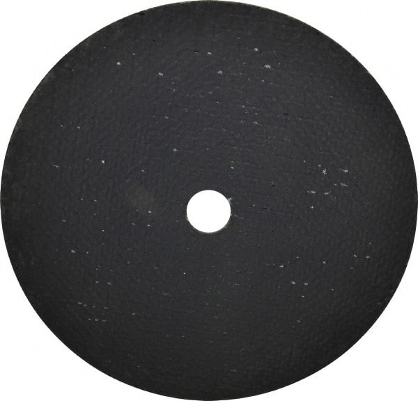 Norton - 6" 36 Grit Aluminum Oxide Cutoff Wheel - 1/16" Thick, 5/8" Arbor, 10,185 Max RPM, Use with Circular Saws - Exact Tooling