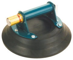 Woods Power-Grip - 175 Lb. Capacity Industrial Pump Vacuum Cup - Metal Handle and 10 Inch Diameter - Exact Tooling