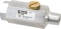 Parker - 250 Max psi, Inline Filters, Regulators & Lubricators - 32 CFM, Lubricator, 2.66" High - Exact Tooling