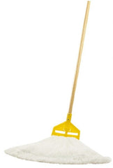 Rubbermaid - Medium Nylon Loop End Mop Pad - Quick Change Connection, Use with WetJet Mops, Cleaning Solution - Exact Tooling