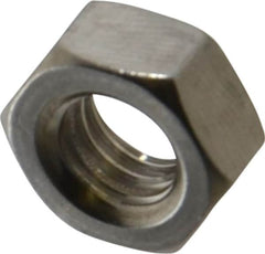 Value Collection - M8x1.25 Metric Coarse Stainless Steel Right Hand Hex Nut - 13mm Across Flats, 6.5mm High, Uncoated - Exact Tooling