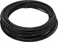 Parker - 11/64" ID x 1/4" OD, 0.04" Wall Thickness, 100' Long, Nylon Tube - Black, 310 Max psi, -65 to 200°F - Exact Tooling