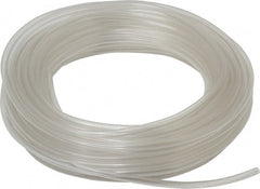 Parker - 1/4" ID x 5/16" OD, 1/32" Wall Thickness, 100' Long, Vinyl Tube - Clear, 20 Max psi, -40 to 150°F - Exact Tooling