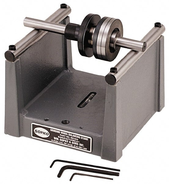 Sopko - 6-1/2" Wide x 4-3/16" High, Static Wheel Balance Kit - 4" Throat - Exact Tooling