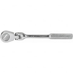 SK - Pear Head - Chrome Finish, 6.3" OAL, 60 Gear Teeth - Exact Tooling