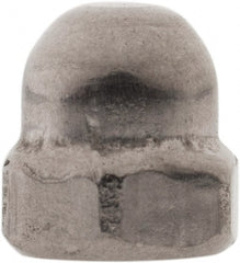 Value Collection - M3x0.5 Metric Coarse, 5.5mm Width Across Flats, Uncoated, Stainless Steel Acorn Nut - 5.1mm Overall Height, Austenitic A4, DIN 1587 - Exact Tooling