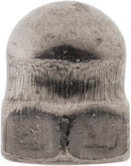 Value Collection - M5x0.8 Metric Coarse, 8mm Width Across Flats, Uncoated, Stainless Steel Acorn Nut - 10mm Overall Height, Austenitic A4, DIN 1587 - Exact Tooling