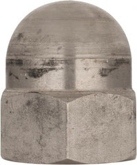 Value Collection - M27x3 Metric Coarse, 41mm Width Across Flats, Uncoated, Stainless Steel Acorn Nut - 50mm Overall Height, Austenitic A4, DIN 1587 - Exact Tooling