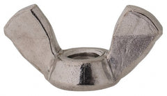 Value Collection - M5x0.80 Metric Coarse, Stainless Steel Standard Wing Nut - Grade 316, Austenitic Grade A4, 22.5mm Wing Span, 11mm Wing Span - Exact Tooling